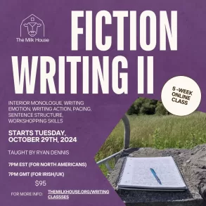 Fiction Writing II online writing class