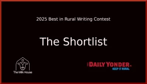 2025 Best in Rural Writing Shortlist